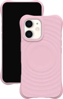 Wave MC24323 Iphone 12 telefontok - pastel wave - magsafe kompatibilis pink szilikon kép