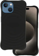 Wave MC24324 Iphone 14 telefontok - pastel wave - magsafe kompatibilis fekete szilikon kép