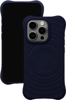 Wave MC24347 Iphone 15 pro telefontok - pastel wave - magsafe kompatibilis kék szilikon kép