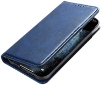Honor MC24947 Honor x6b telefontok - flipcover - mágneses szilikon keretes kék könyvtok kép
