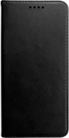 Honor MC25054 Honor 400 lite 5g - flipcover - mágneses szilikon keretes fekete könyvtok kép