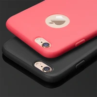 Plus MK00019 Telefontok iphone 6 plus / 6s plus - fekete szilikon tok kép