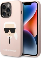 Karl lagerfeld NT3666339085476 Telefontok iphone 14 pro max - karl lagerfeld - karl's head - hátlap tok kép