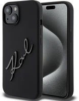 Karl lagerfeld NT3666339168155 Iphone 15 - karl lagerfeld - karl script logo - hátlap tok, fekete kép