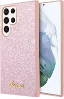 Samsung NT3666339241414 Samsung galaxy s24 ultra telefontok - guess glitter script hátlaptok - pink kép