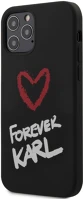 Karl lagerfeld NT3700740482872 Telefontok iphone 12 - karl lagerfeld forever karl kemény tok - fekete kép