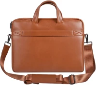 Uniq NT8719273161319 Uniq laptop táska - 15,6-os barna bőr laptop táska kép
