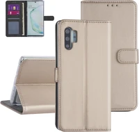 Samsung NT8719273312407 Samsung galaxy note 10+ (note 10 plus) telefontok - arany mágneses szilikon kép