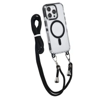 Pro NT8719273340882 Telefontok iphone 16 pro - magsafe kompatibilis átlátszó/fekete kép