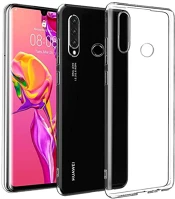 Huawei PT5901737991430 Huawei p30 lite telefontok - átlátszó szilikon tok kép