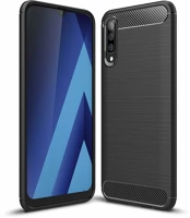 Samsung PT5901737993311 Samsung galaxy a50 telefontok - forcell carbon fekete szilikon tok kép