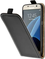 Samsung PT5901737994301-3 Telefontok samsung galaxy a30s - lefelé nyíló flexi fliptok fekete kép