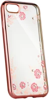 Xiaomi PT5903396007699 Xiaomi redmi go telefontok - rose gold virág mintás köves szilikon tok kép