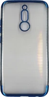Forcell PT5903396039423 Xiaomi redmi 8 telefontok - forcell electro kék keretes, átlátszó kép