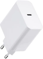 Forcell PT5903396040962 Forcell c-3a telefon töltő - type-c fehér hálózati gyorstöltő fej, 45w kép
