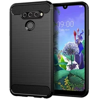Forcell PT5903396045646 Lg k50s telefontok - forcell carbon fekete szilikon tok kép