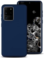 Samsung PT5903396047008 Samsung galaxy s20 ultra telefontok - sötétkék szilikon tok kép