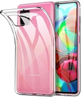 Samsung PT5903396051388 Samsung galaxy a71 telefontok - 2 mm-es átlátszó szilikon tok kép