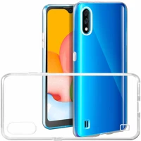 Samsung PT5903396053658 Samsung galaxy a01 telefontok - átlátszó szilikon tok kép
