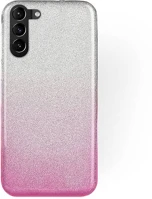Samsung PT5903396117459 Samsung galaxy s21 fe telefontok - ezüst / pink shiny tok kép