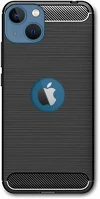 Forcell PT5903396120268-K Iphone 13 telefontok - forcell carbon fekete szilikon hátlap tok (apple kép