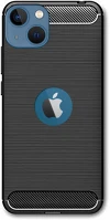Forcell PT5903396120282-L Iphone 13 mini telefontok- forcell carbon fekete szilikon hátlap tok (apple kép