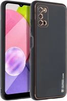 Samsung PT5903396123337 Samsung galaxy a03s telefontok - forcell műbőr hátlap tok, fekete kép