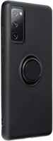 Samsung PT5903396123665 Samsung galaxy s20 fe telefontok - grip fekete szilikon tok, kitámasztó kép