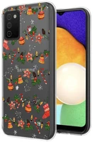 Samsung PT5903396129063 Samsung galaxy a03s telefontok - forcell christmas chain átlátszó mintás kép