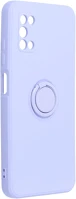 Samsung PT5903396130489 Samsung galaxy a03s telefontok - grip lila szilikon tok, kitámasztó kép