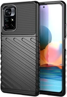Xiaomi PT5903396130625 Xiaomi redmi 10 / redmi 10 2022 telefontok - thunder fekete ütésálló kép