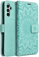 Samsung PT5903396135590-2 Samsung galaxy a04s (a047) telefontok - mezzo mandala mintás zöld mágneses kép