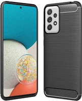 Samsung PT5903396142420 Samsung galaxy a53 5g telefontok - forcell carbon fekete szilikon tok kép