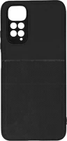Xiaomi PT5903396152719 Xiaomi redmi note 11 telefontok - elegance fekete műanyag hátlap tok kép
