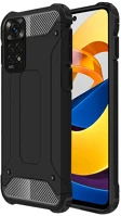 Defender PT5903396156236-2 Xiaomi redmi note 11s telefontok - forcell defender ii fekete ütésálló kép