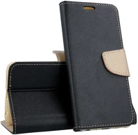 Xiaomi PT5903396156540-2 Xiaomi poco c40 telefontok - fancy fekete / arany mágneses szilikon keretes kép