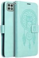 Samsung PT5903396160196 Samsung galaxy a22 5g telefontok - mezzo bagoly mintás zöld mágneses kép