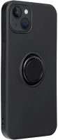 Forcell PT5903396164057 Iphone 14 telefontok - forcell silicone ring fekete tok kitámasztóval kép