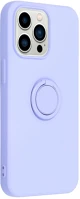 Forcell PT5903396164088 Iphone 14 pro telefontok - forcell silicone ring lila tok kitámasztóval kép