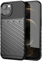 Plus PT5903396165115 Iphone 14 plus telefontok - thunder fekete ütésálló szilikon hátlap tok kép
