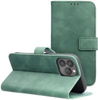Forcell PT5903396166310 Iphone 14 pro max telefontok - forcell tender zöld ráhajtófüles könyvtok kép