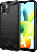 Xiaomi PT5903396178801 Xiaomi redmi a1 telefontok - carbon fiber fekete szilikon tok kép
