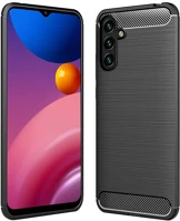 Samsung PT5903396192784 Samsung galaxy a34 5g telefontok - carbon fiber fekete szilikon tok kép