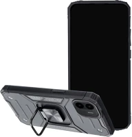 Xiaomi PT5903396193262 Xiaomi redmi a1 telefontok - nitro ring armor - fekete gyűrűs kép