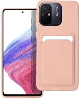 Forcell PT5903396203244 Xiaomi redmi 12c telefontok - forcell card - pink kártyatartós szilikon kép