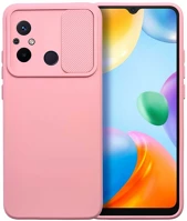 Xiaomi PT5903396207334 Xiaomi redmi 12c telefontok - slider csúsztatható kameravédős pink kép