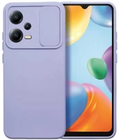 Xiaomi PT5903396207426-2 Xiaomi poco x5 5g telefontok - slider csúsztatható kameravédős kékeslila kép