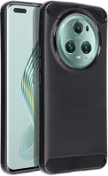Honor PT5903396217425 Honor magic5 pro telefontok - carbon fekete szilikon hátlap tok kép