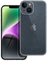 Plus PT5903396222290 Telefontok iphone 15 plus - glitter - átlátszó csillámos műanyag hátlap kép