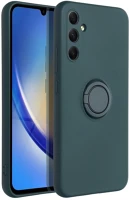 Samsung PT5903396259456 Samsung galaxy a25 5g telefontok - grip zöld szilikon tok, kitámasztó kép